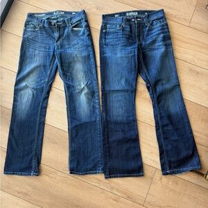 Men’s Reclaim 29R denim jeans. Low rise bootcut. Like new!